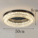 Axyaa Nordic Smart LED Ceiling Light for Home Salon Bedroom, Dimmable Indoor Lighting