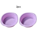 Silicone Baking Tray Set for Household Oven by Axyaa: Easy Demold, Rectangular & Square Cake Mold