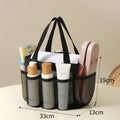 Axyaa Shower Caddy Tote: Quick Dry Hanging Bath Organizer for College Dorm, Gym, Camp