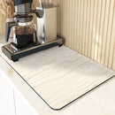 Axyaa Kitchen Coaster: Absorbent Drying Mat, Arbor Print, Dish Drying Mats, Table Pads