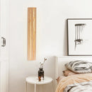 Axyaa Nordic Wooden Wall Sconce for Bedroom, LED Interior Wall Light