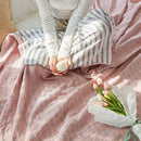 Nordic Cotton Throw Blanket | Axyaa Summer Quilt for Home Decor & Sofa
