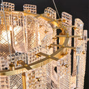 Axyaa Luxury LED Ceiling Chandelier Pendant Lighting Fixture