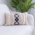 Axyaa Beige Tassels Pillow Case - Tufted Nordic Style Cushion Covers