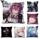 Axyaa Honkai Star Rail Pillow Cover 45x45 Decorative Cushion Home Sofa Bed Decor