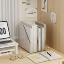Axyaa Desktop Organizer Bin for Files, Notebooks, Binders, Magazines - Clear Bin
