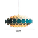 Axyaa Minimalist Frosted Chandelier LED Lights for Home Decor