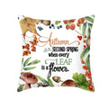 Autumn Maple Leaf Cushion Cover - Axyaa Home Decor Pillows