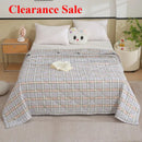 Axyaa Summer Cool Quilt: Washable Thin Cotton Single Double Quilt