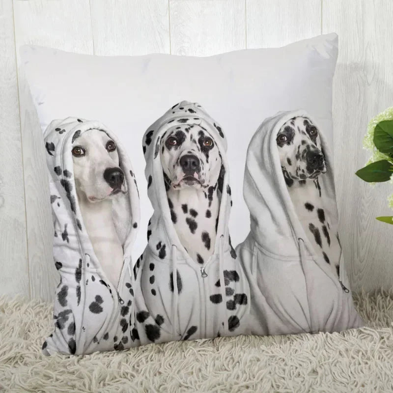 Dalmatians Pillowcase - Axyaa Modern Living Room Decoration