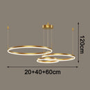 Axyaa LED Chandelier Pendant Light for Modern Dine Room, Indoor Living Room Ceiling Lamp