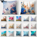 Axyaa Butterfly Pillowcase Home Decoration Cushion Cover