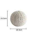 Honeycomb Ceramic Vase with Artificial Flowers for Axyaa Aesthetic Room Decor