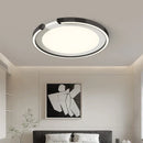 Axyaa Glossy LED Ceiling Light - Dimmable Modern Surface Mounted Fixture