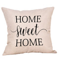 Axyaa Linen Pillow Cover 45X45CM - Decorative Cushion for Home Sofa