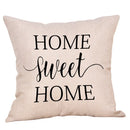 Axyaa Linen Pillow Cover 45X45CM - Decorative Cushion for Home Sofa