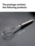 Axyaa Stainless Steel Egg Whisk Hand Blender Mixer for Kitchen Cooking