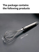 Axyaa Stainless Steel Egg Whisk Hand Blender Mixer for Kitchen Cooking