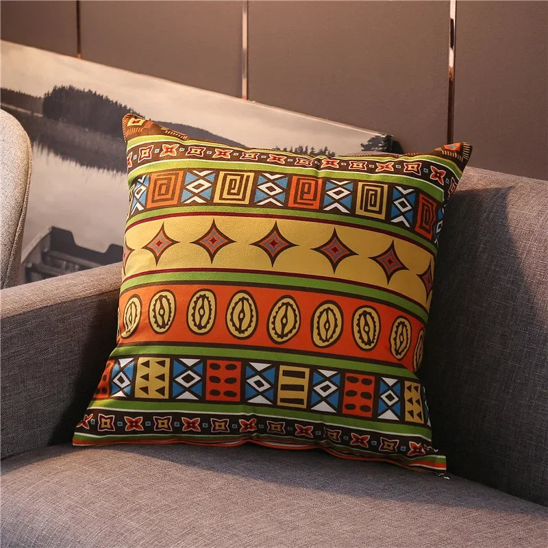 Axyaa Vintage Turkish Bohemia Pillowcase Cover Ethnic Persian Pattern