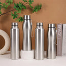 Axyaa Stainless Steel Sport Water Bottle - Single-layer Metal Flask - 1000ML