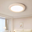 Axyaa Nordic Wabi Sabi LED Ceiling Light - Circular Japanese Design for Home and Restaurant