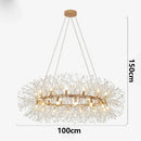 Axyaa LED Pendant Chandeliers for Modern Home Decor and Indoor Lighting