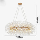 Axyaa LED Pendant Chandeliers for Modern Home Decor and Indoor Lighting