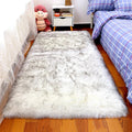 Axyaa Faux Fur Sheepskin Area Rug Plush Soft Carpet for Home Decor