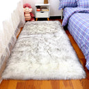 Axyaa Faux Fur Sheepskin Area Rug Plush Soft Carpet for Home Decor