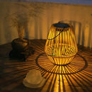 Axyaa Solar Rattan Lantern for Garden Decoration and Creative Atmosphere