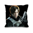 Axyaa Leon Kennedy Anime Pillowcase - 45x45 Decorative Cushion Cover