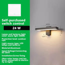 Axyaa Outdoor Villa Wall Lamp | Waterproof Entryway Light for Courtyard, Balcony, and Front Door