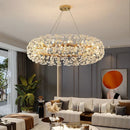 Axyaa Modern LED Ceiling Chandelier for Home Decor Lighting