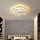 Axyaa Nordic LED Ceiling Light: Minimalist Modern Design Geometric Master Bedroom Light