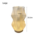Axyaa Modern Desk Lamp for Bedroom Study, Stylish 3D Printed Decorative Hotel Room Lighting