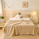 Axyaa Winter Class Thickened Milk Fleece Blanket - High Gram Weight & Ultra Warm