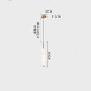 Axyaa White Glass LED Chandelier for Modern Minimalist Indoor Lighting