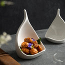 Axyaa Chinese Zen White Hotel Restaurant Dishes - Exquisite, High-End Tableware