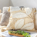 Axyaa Tufted Cushion Cover With Tassel - Mori Style Decorative Pillowcase