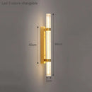 Axyaa Crystal Wall Lamp: Modern Luxury LED Wall Light for Hotels & Homes