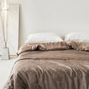 Axyaa Jacquard Eucalyptus & Cotton 3pcs Duvet Cover Set - High Quality