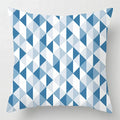 Axyaa Blue Flower Home Decor Pillowcase for Sofa, Bedding, Cushion
