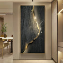 Axyaa Mountain Porcelain LED Wall Lamp for Home Decor