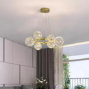 Axyaa Nordic Ring Star Chandelier Glass Ball Pendant Light