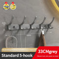 Axyaa Door Hooks Clothes Hanger Storage Wall Hanging Kitchen Bathroom Accessories