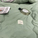 Axyaa Zomer Airconditioning Katoenen Gooi Deken Quilt
