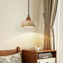 Axyaa Yellow Cave Stone Bedroom Headboard Pendant Lights