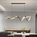 Axyaa Modern Nordic LED Chandelier for Home Decor and Dining Room