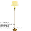 Axyaa Luxury Retro Floor Lamp for Home Décor
