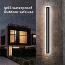 Axyaa Outdoor Wall Lamp: Long LED Waterproof Sconce for Garden Porch Villa